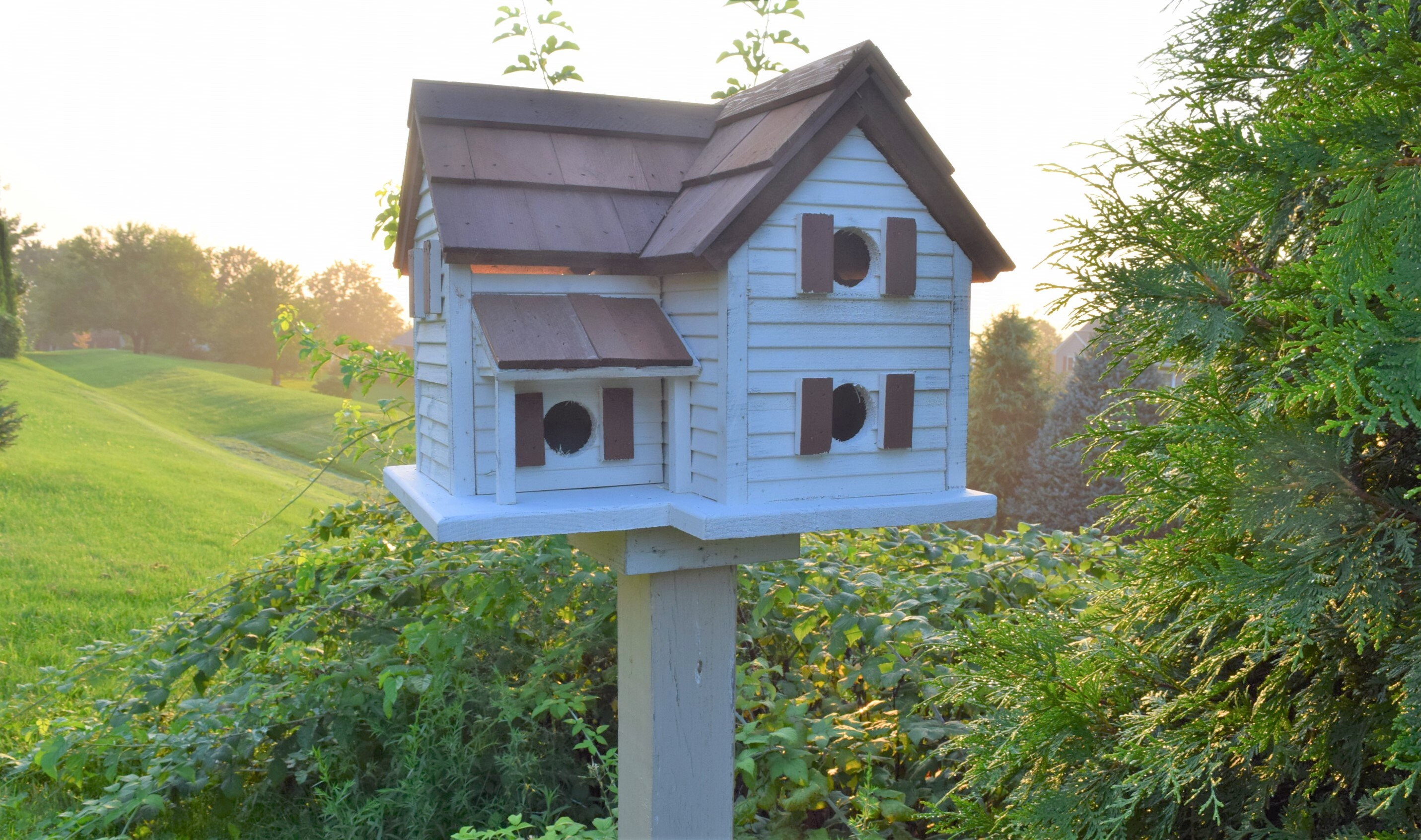 Cottage Birdhouse Amish Handmade