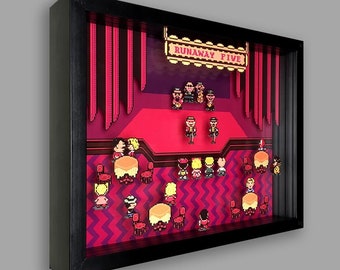 Earthbound Shadowbox Art
