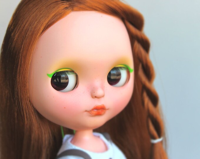 SALE! Freesia – OOAK Custom Blythe doll by Helenaaa
