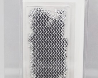 KaiserCraft Background Clear Stamps -- Acrylic -- Chevron Distressed Shabby Chic