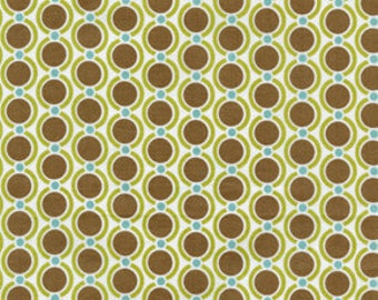 Joel Dewberry - Modern Meadow - Acorn Chain in Timber - cotton quilting fabric - by the YARD cut