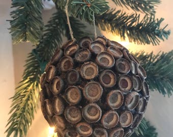 Acorn Cap Ornament