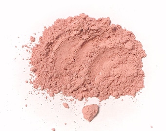 LULLABY Natual Mineral Blush - Titanium Free Cheek Face Color - Gluten Free Vegan Makeup - Mica Free
