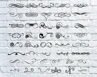 42 Swirls svg bundle- Swirls vector - Swirls digital clipart for Print, Design or more , files download svg, png, eps, dxf, decal.