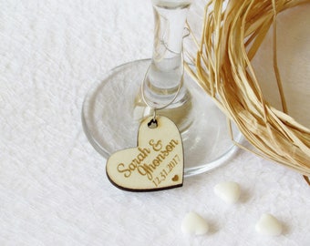 Wedding wine charms | Etsy Wedding wine charms | Etsy