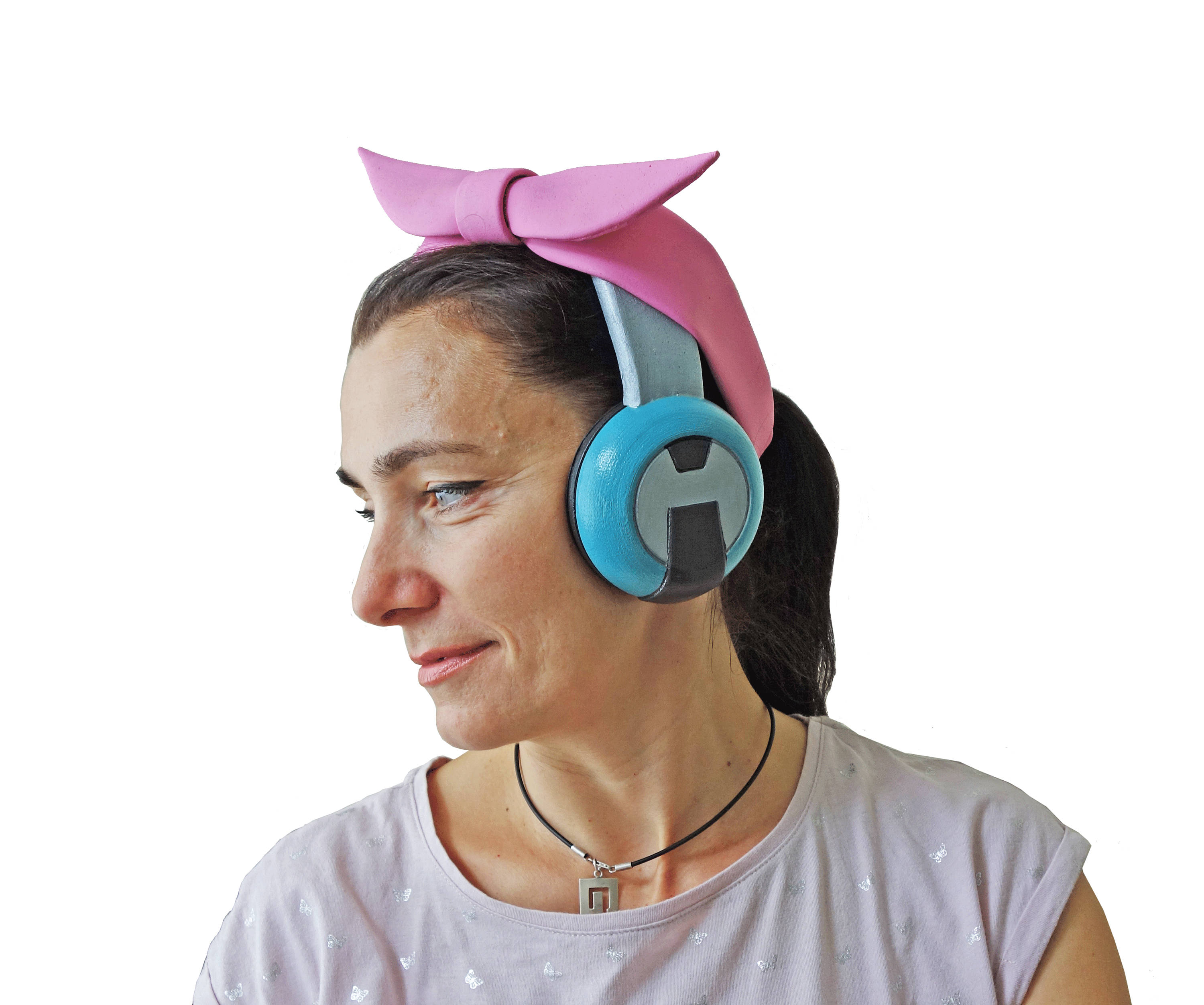 D VA Headsets Cruiser Haut Von Overwatch Cosplay Prop