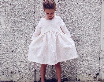 Gardenia Dress PDF pattern and tutorial - sizes 2t-10, children's sewing pattern - Instant download