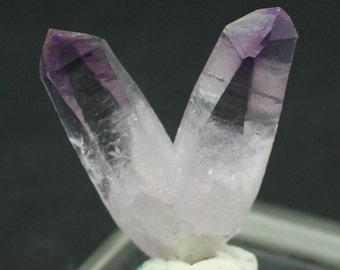 Amethyst Crystal Pair,Vera Cruz, Mexico. Mineral Specimen for Sale