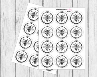 Bee Stickers Bee Envelope Seals