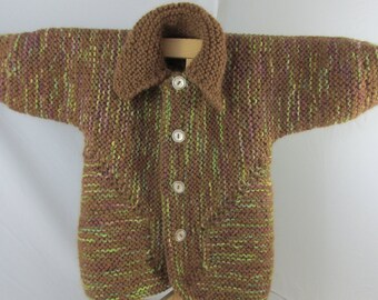 Alpaca Toddler Cardigan Sweater