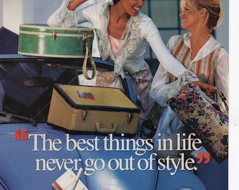 Virginia Slims Cigarettes Vintage Print Ad 1994
