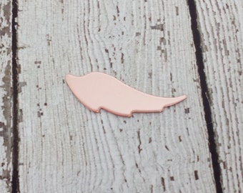 Copper Wing Blank - Angel Wing Blank - Bird Wing Blank - 20 Gauge Copper Stamping Blank