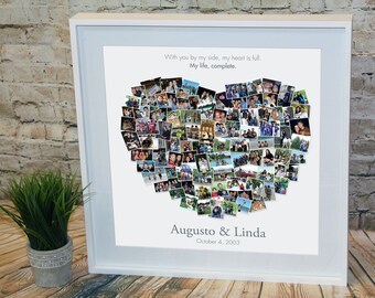 My Heart is Full Custom Photo Collage