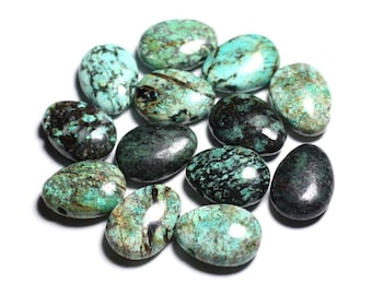 Gemstone - Turquoise drop 25mm - 4558550092281 Africa pendant