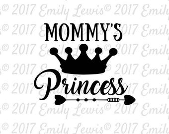 Free Free 226 Mommy&#039;s Little Princess Svg SVG PNG EPS DXF File