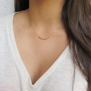 Morse Code Necklace Hidden Message Morse Code Love Jewelry Bridesmaids Necklace Gold Filled Necklace