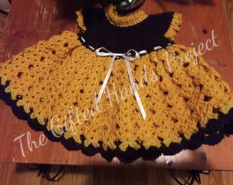 Crochet Winter Dress
