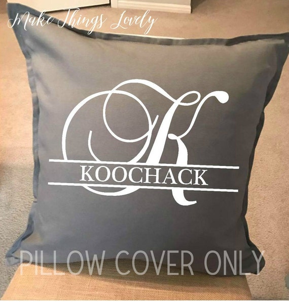 Custom Pillow monogram pillow couch pillow throw pillow
