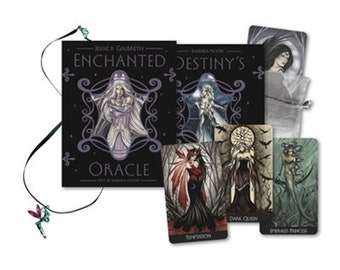 Enchanted Oracle deck and book by Barbara Moore & Jessica Galbreth