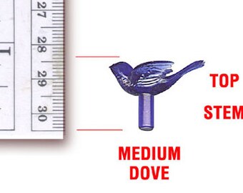 Ceramic Christmas Tree Dove Lights - 14 Medium Doves