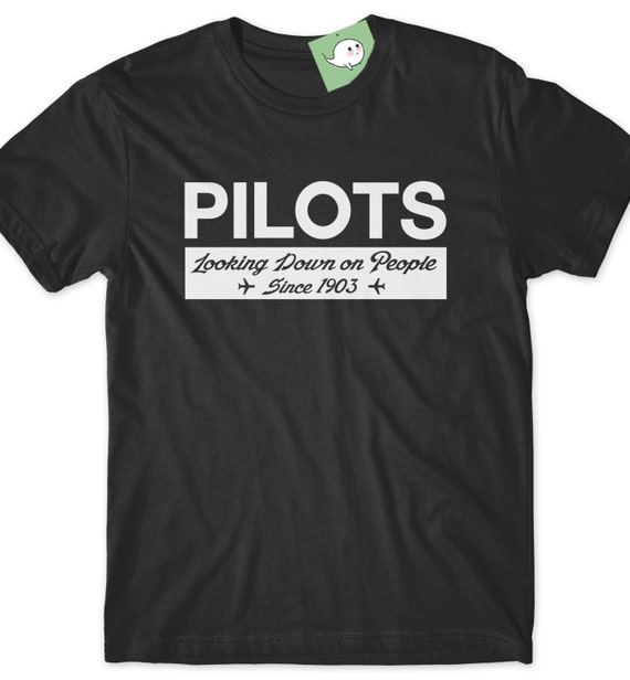 red pilot shirt