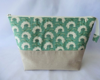 Open Wide Zippered Pouch