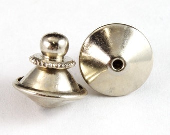 10mm Silver Tie Tack Clutch #MFB018
