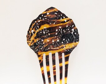 Vintage 1910's Beautiful Antique Hair Comb