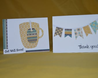 Set of two notecards