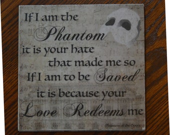 Trivet, Tile Trivet, Phantom of the Opera