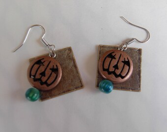 Pumpkin Earrings