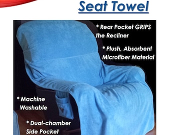 Personalized (or, Not - Your Choice) Indoor Recliner Seat Towel Cover