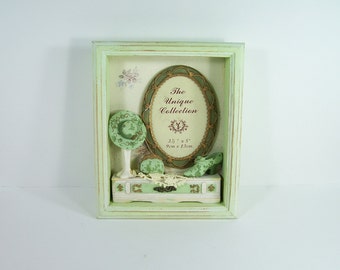 Photo frame The unique collection green boudoir vintage