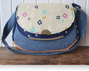 The Snapdragon Satchel - PDF Sewing Pattern