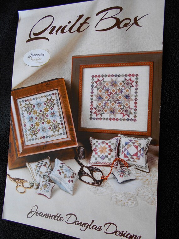 Quilt Box Cross Stitch Pattern by Douglas Designs