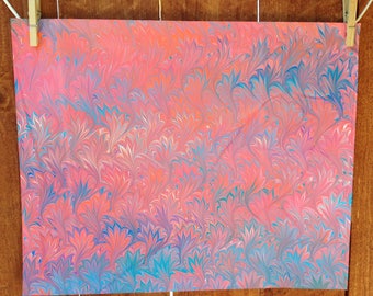 Unique Marbled Papers (Large)