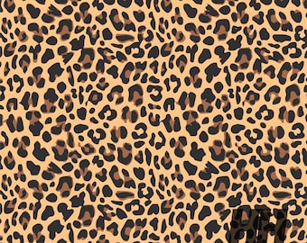 Leopard Print Vinyl * Craft Vinyl * Cheetah Pattern * Animal Print * Outdoor Vinyl * HTV
