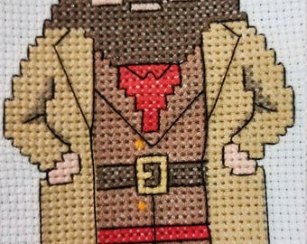 Hagrid Cross Stitch Pattern