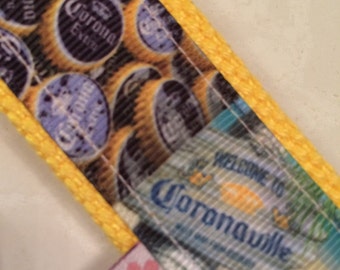 Corona wrist key chain key fob wristlet