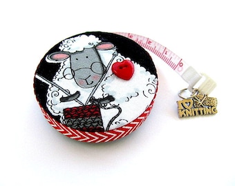 Tape Measure Knitting Sheep Retractable Measuring Tape