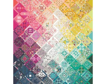 Complete Fabric Cutting Template Set for Paper Piecing for The Farmer's Wife Sampler Quilt by Laurie Aaron Hird - 104 Pieces