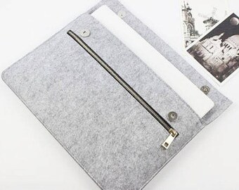Felt 2017 Macbook Pro 13 sleeve, Macbook Pro 13 case, Macbook Sleeve, New Macbook 13 Pro case, Laptop case Laptop sleeve, macbook case 013LG