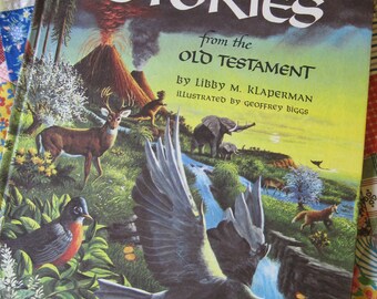 Bible Stories from the Old Testament a Vintage 1963 Story Book