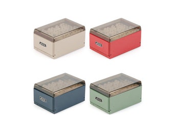 Business Card Holder for Desk, Business Card Case, Card Storage Box, Card Organizer, Office Supplies