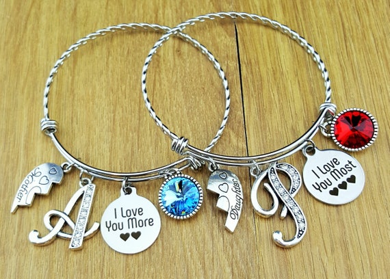 Mother Daughter Bracelet Mother Daughter Jewelry Mother Daughter Bracelet Set Mother Daughter Gift Matching Mother Daughter Bracelets