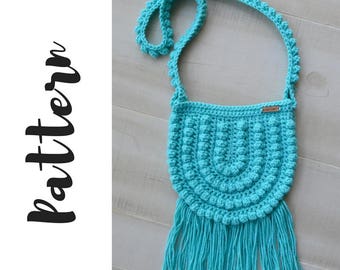 Crochet Boho Bag Pattern, Crochet Adult Bag Pattern, Crochet Boho Bag Pattern, Crochet Crossbody Bag Pattern, DIGITAL DOWNLOAD