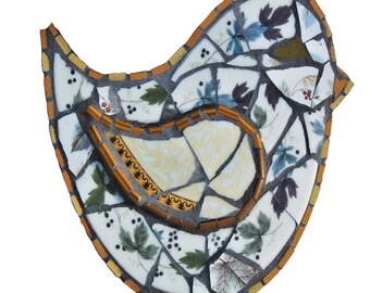 Vintage Recycled China Bird 015