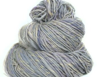 Handspun Yarn handdyed merino wool and soyilk