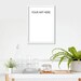 A4 Portrait Frame Mockup, Black Frame, White Frame PSD JPG Files, Professional Mockup for Artists and Photographers, Minimalist Mockup Art