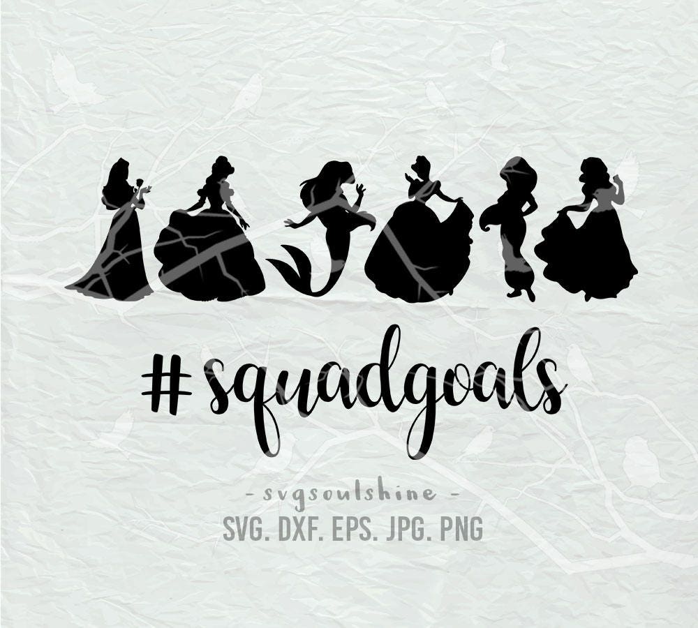 Free Free 180 Squad Goals Silhouette Disney Svg Free SVG PNG EPS DXF File